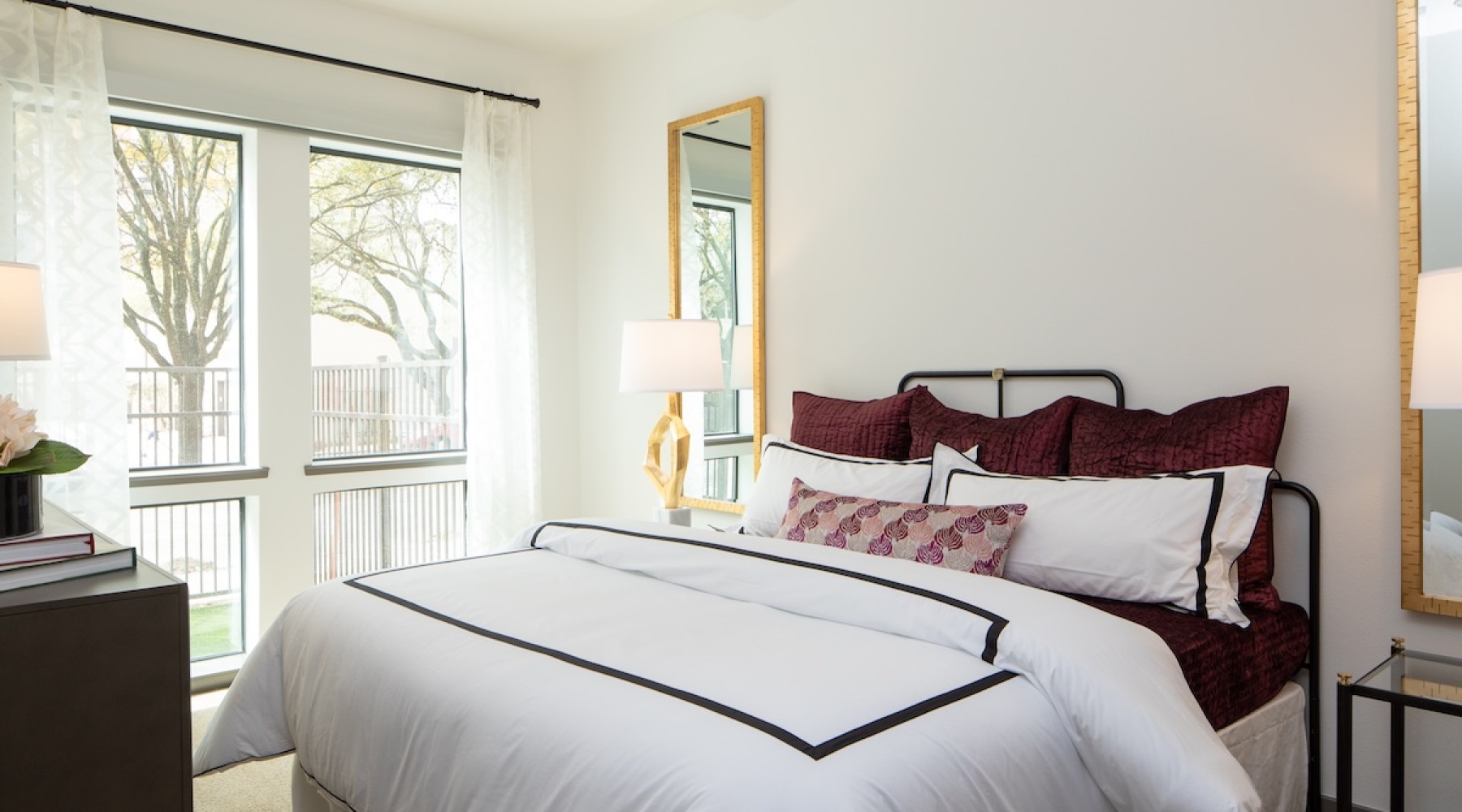 Beautiful bedrooms to fit every need Bedroom with a bed and a window